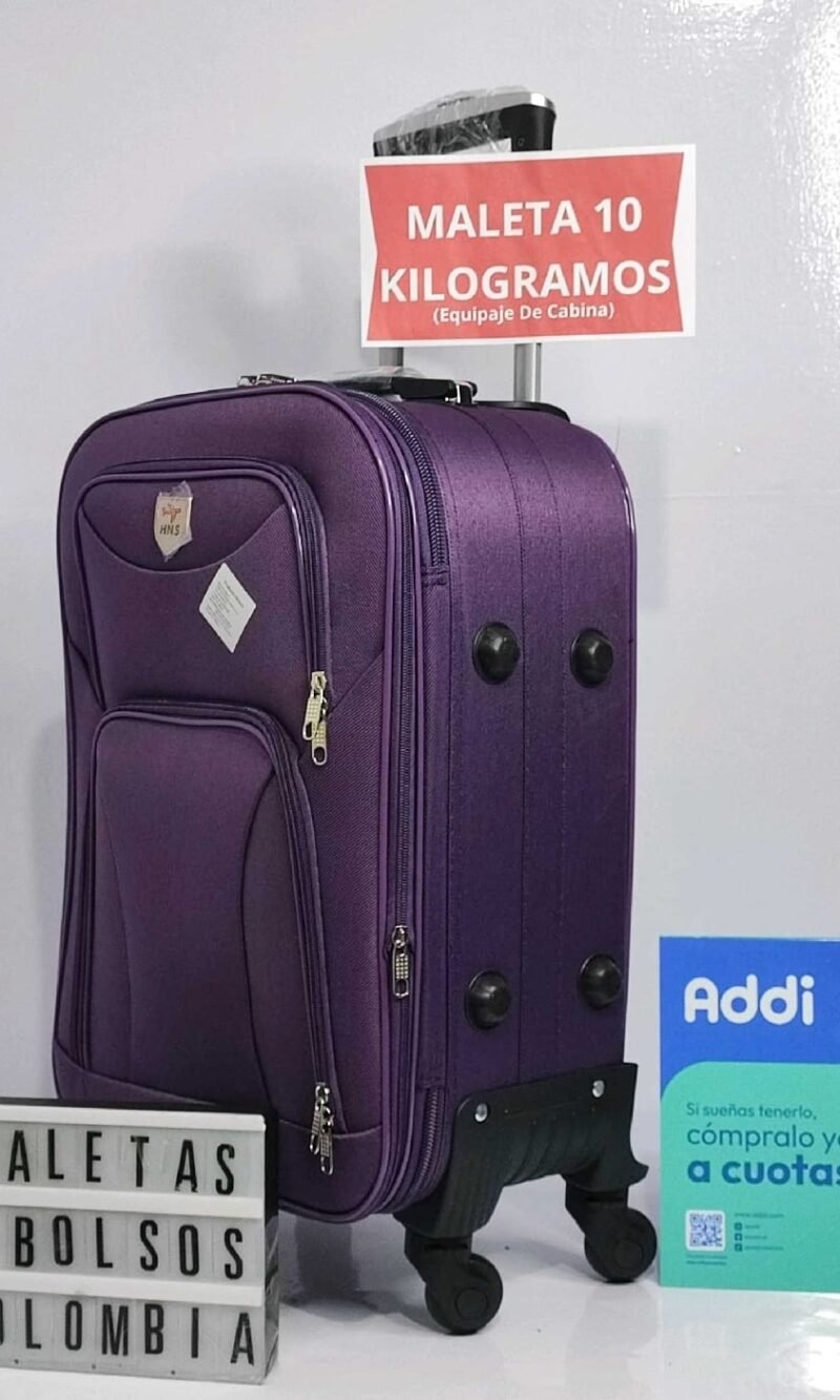 Maleta En Lona 10 KG - Equipaje De Cabina