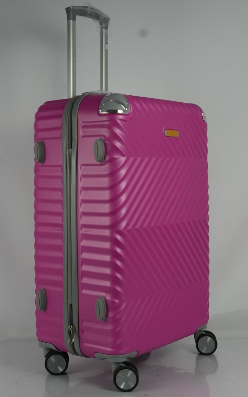 Maleta En Fibra Flexible 20 KG - Equipaje De Bodega - Fucsia